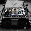 Motor V12 Jaguar XJ reconstruido para competición en Spa Classics – fotografía artística "XJ's Engine" edición limitada