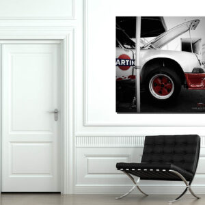 Pintura de coches antiguos – Porsche 911 Martini