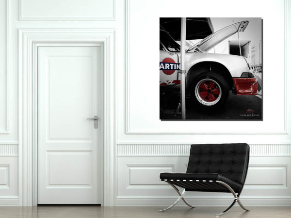 Pintura de coches antiguos – Porsche 911 Martini