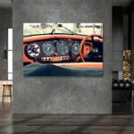 Cuadro ASTON MARTIN XXL – DB2 Interior