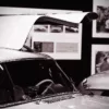 Puerta alas de gaviota Mercedes 300 SL – fotografía artística detalle icónico vintage edición limitada