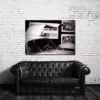 Pintura decorativa de marcos automotrices – 300 SL
