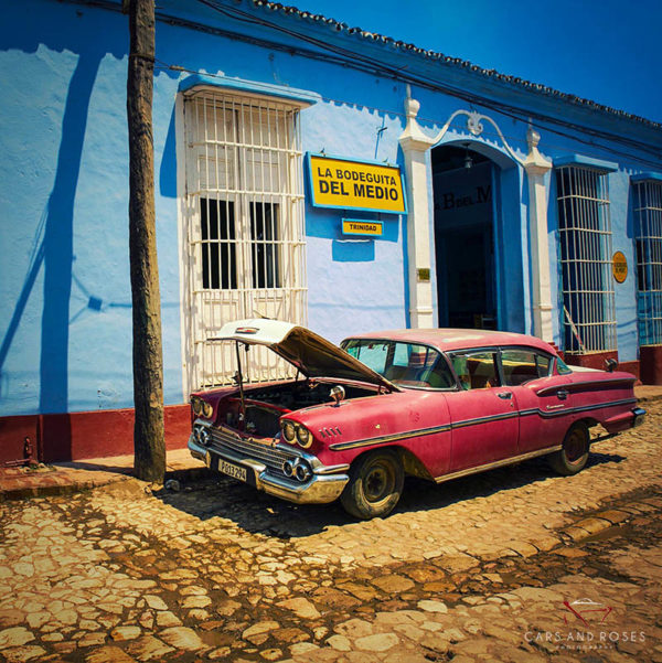 Pintura de coches de Cuba