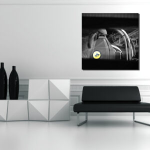 Marco de automóvil contemporáneo - Volante de Ferrari