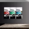 Porsche Tríptico 911 Arte Pintura