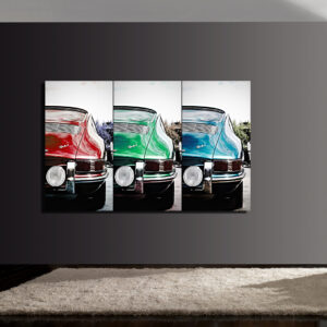 Porsche Tríptico 911 Arte Pintura