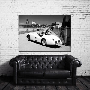 pintura de decoración de pared de coche viejo