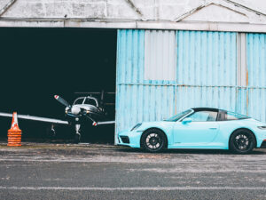 Fotografía I am Blue Porsche Targa