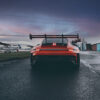 Fotografía Porsche GT3 RS y amanecer