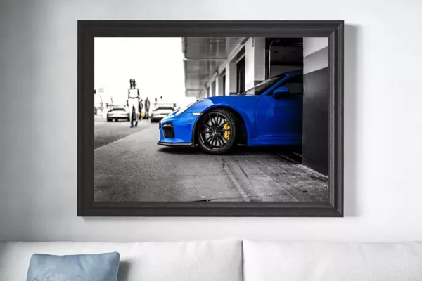 Lámina Porsche Cayman GT4 – Fotografía Artística Edición Limitada