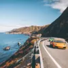 Fotografía de Lamborghini Murcielago LP 640 Dos Lamborghini Murciélago LP 640 Highway One Big Sur California costa acantilados océano Pacífico – fotografía artística edición limitada