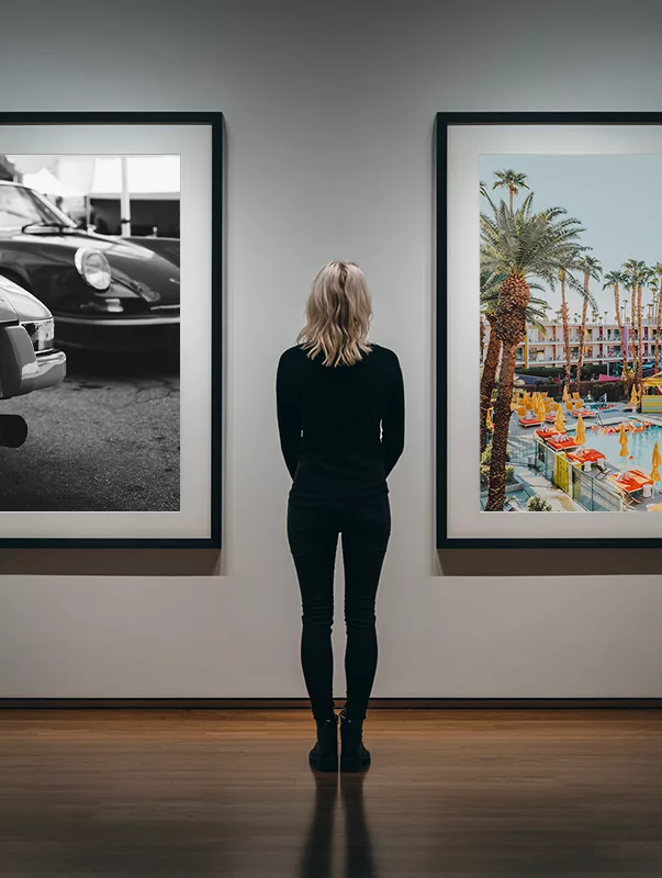 fotografia wall cars and roses