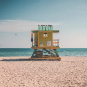 Fotografía Miami Beach cabin Florida art déco