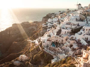 Fotografía Oia sunset Santorini Grecia
