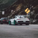 Fotografía fine art Porsche GT3 RS Bugatti Chiron cañón carretera edición limitada cuadro automóvil