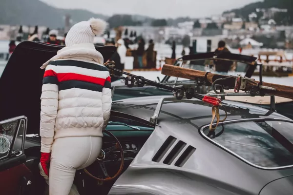 Fotografía fine art Ferrari 275 GTB elegancia St. Moritz edición limitada cuadro automóvil