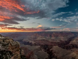 Fotografía Grand Canyon sunset atardecer Arizona