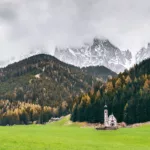 Fotografía iglesia San Giovanni Val di Funes Dolomitas