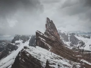 Fotografía montaña Seceda Dolomitas Italia