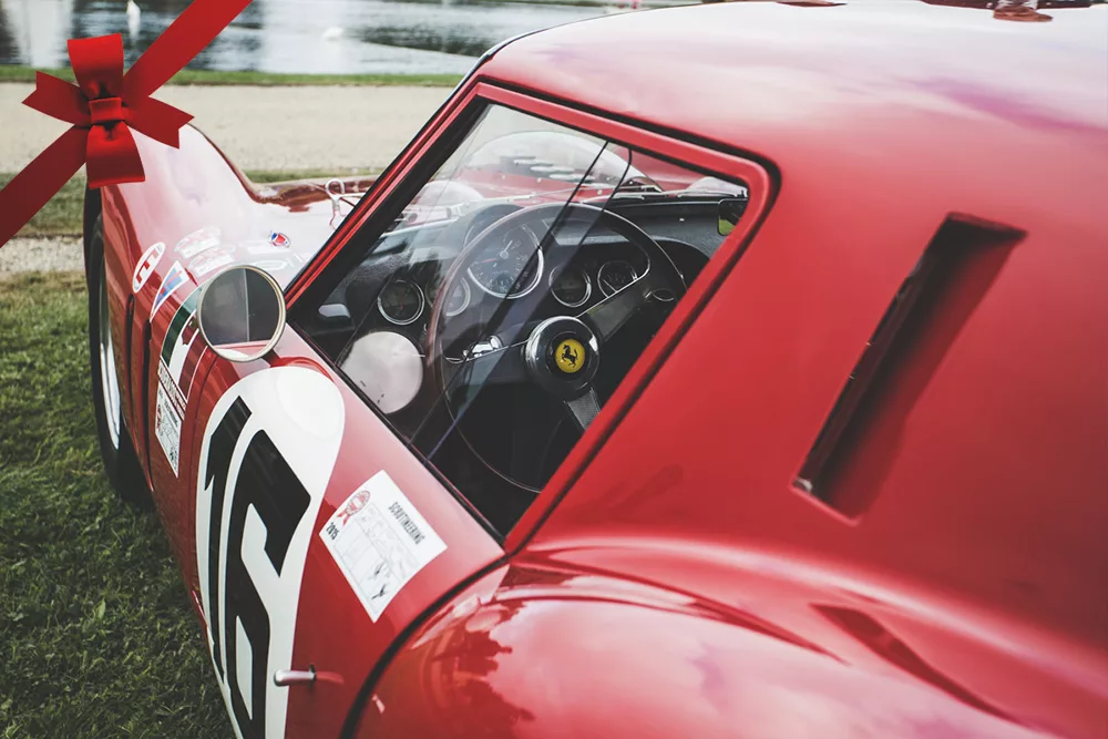 Ferrari 250 GTO perfil — líneas atemporales