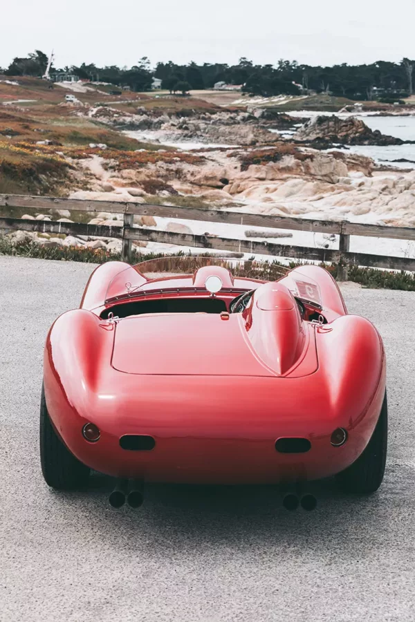 Fotografía Ferrari Testa Rossa fine art edición limitada Cars and Roses Ferrari Testa Rossa rojo — fotografía fine art edición limitada | Cars and Roses