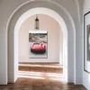 Wall art Ferrari Testa Rossa cuadro fotografía fine art salon moderno Wall art Ferrari Testa Rossa fotografía fine art en salón moderno